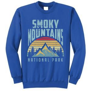 Great Smoky Mountains National Park Tennessee Retro Gift Tall Sweatshirt