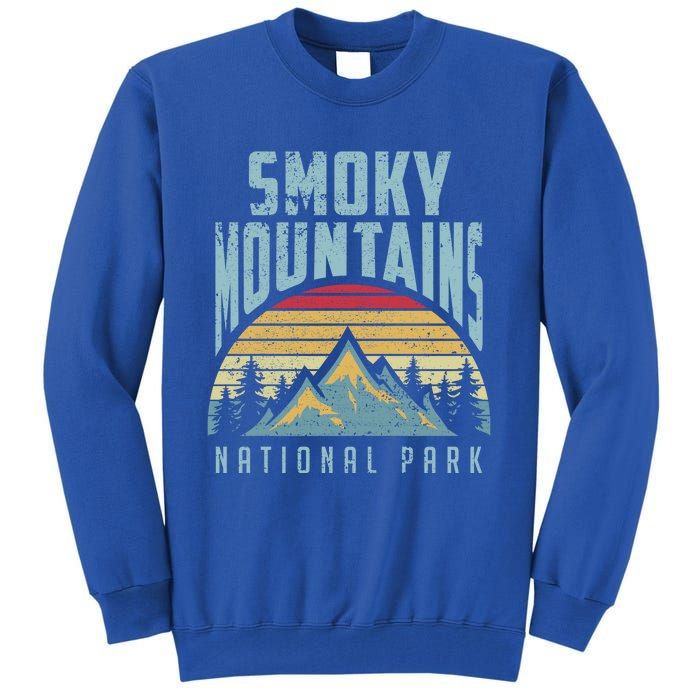 Great Smoky Mountains National Park Tennessee Retro Gift Tall Sweatshirt