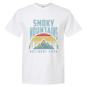 Great Smoky Mountains National Park Tennessee Retro Gift Garment-Dyed Heavyweight T-Shirt