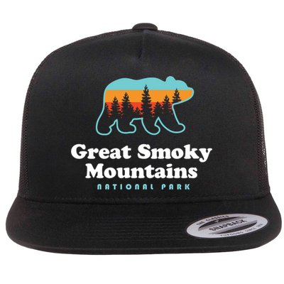Great Smoky Mountains Gift Meaningful Gift Bear Great Smoky Mountains Cute Gift Flatbill Hat