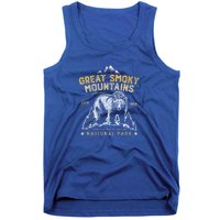 Great Smoky Mountains National Park Bear Vintage Gift Tank Top