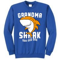 Grandma Shark Mommy Birthday Halloween Christmas Sweatshirt