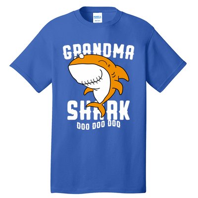 Grandma Shark Mommy Birthday Halloween Christmas Tall T-Shirt