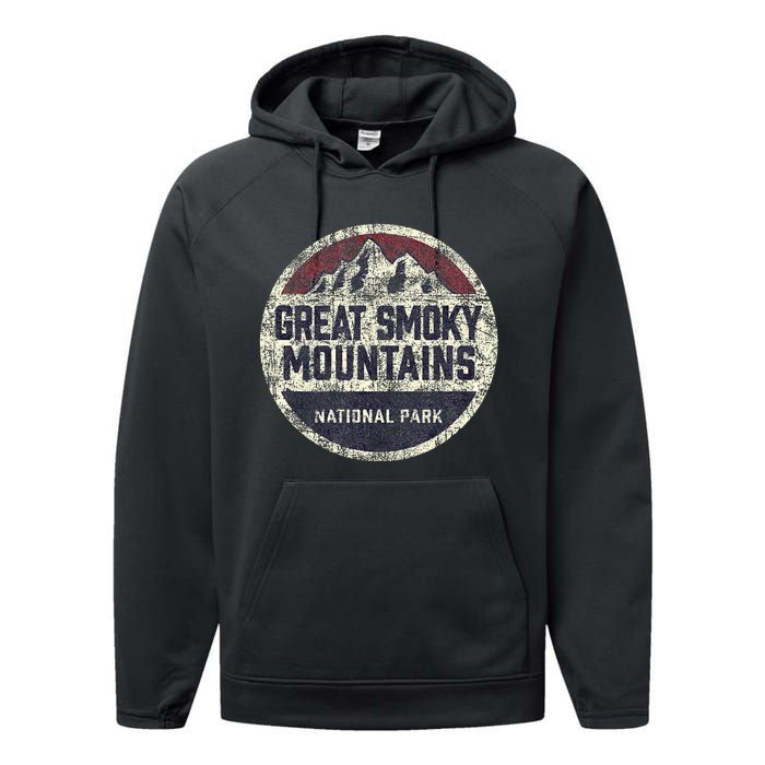 Great Smoky Mountains National Park Performance Fleece Hoodie