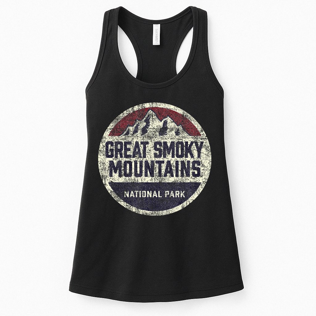 Great Smoky Mountains National Park Womens Tank Top
