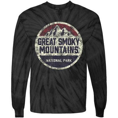 Great Smoky Mountains National Park Tie-Dye Long Sleeve Shirt