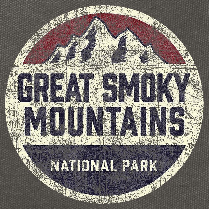 Great Smoky Mountains National Park Cotton Canvas Backpack