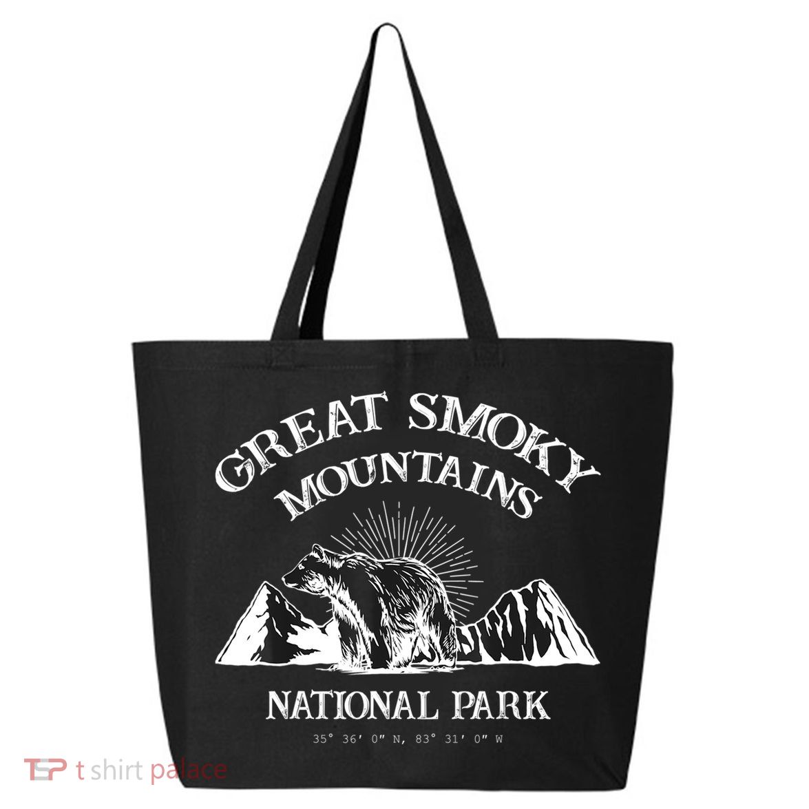 Great Smoky Mountains National Park North Carolina Tennessee 25L Jumbo Tote