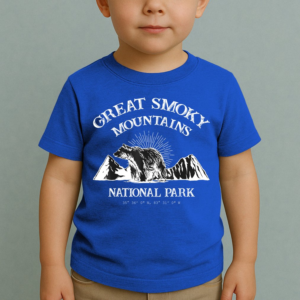 Great Smoky Mountains National Park North Carolina Tennessee Toddler T-Shirt