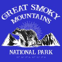 Great Smoky Mountains National Park North Carolina Tennessee Zip Tote Bag