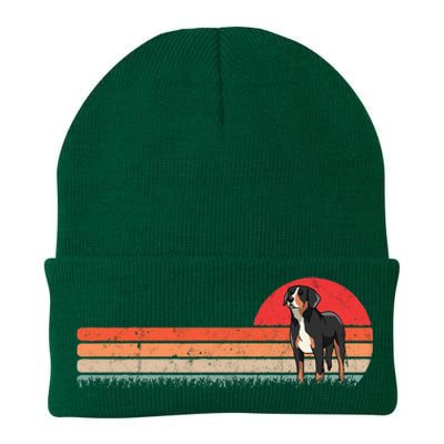 Great Swiss Mountain Dog Retro Swiss Dog Knit Cap Winter Beanie