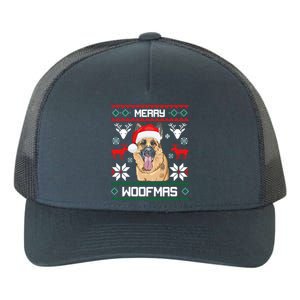 Ger Shepherd Merry Woofmas Cool Gift Christmas Dog Gift Yupoong Adult 5-Panel Trucker Hat