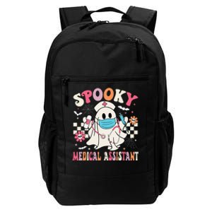 Groovy Spooky Medical Assistant Cute Halloween Med Assistant Daily Commute Backpack