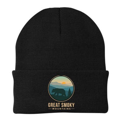 Great Smoky Mountains National Park Retro Bear Beanie