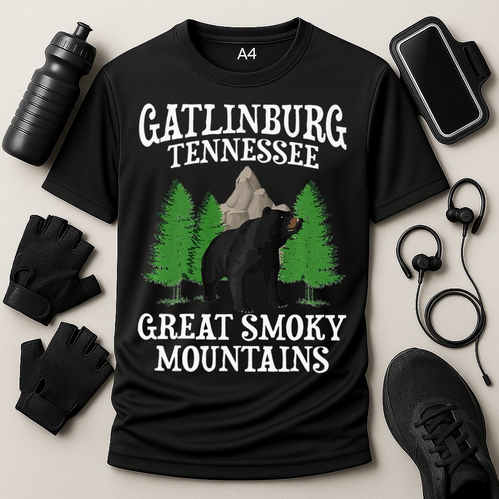 Great Smoky Mountains National Park Gatlinburg Tennessee USA Cooling Performance Crew T-Shirt