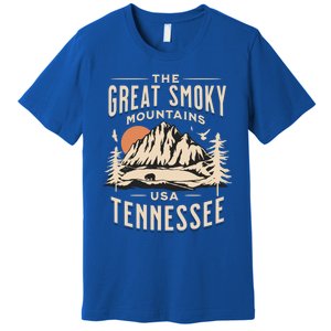 Great Smoky Mountains National Park Tennessee Hike Outdoors Cool Gift Premium T-Shirt