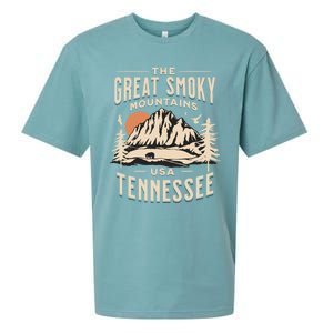 Great Smoky Mountains National Park Tennessee Hike Outdoors Cool Gift Sueded Cloud Jersey T-Shirt