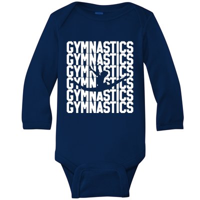 Gymnastics Shirts Men Women Boy Girl Gymnast Dance Gift Tee Baby Long Sleeve Bodysuit