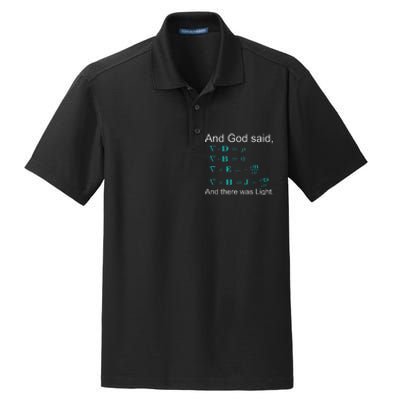 God Said Maxwell Equations Physics Mathematicians Dry Zone Grid Polo