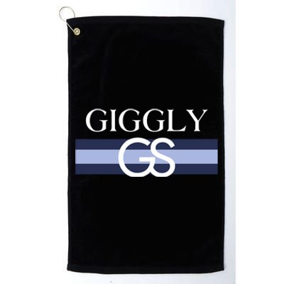 Giggly Squad Monogram Platinum Collection Golf Towel