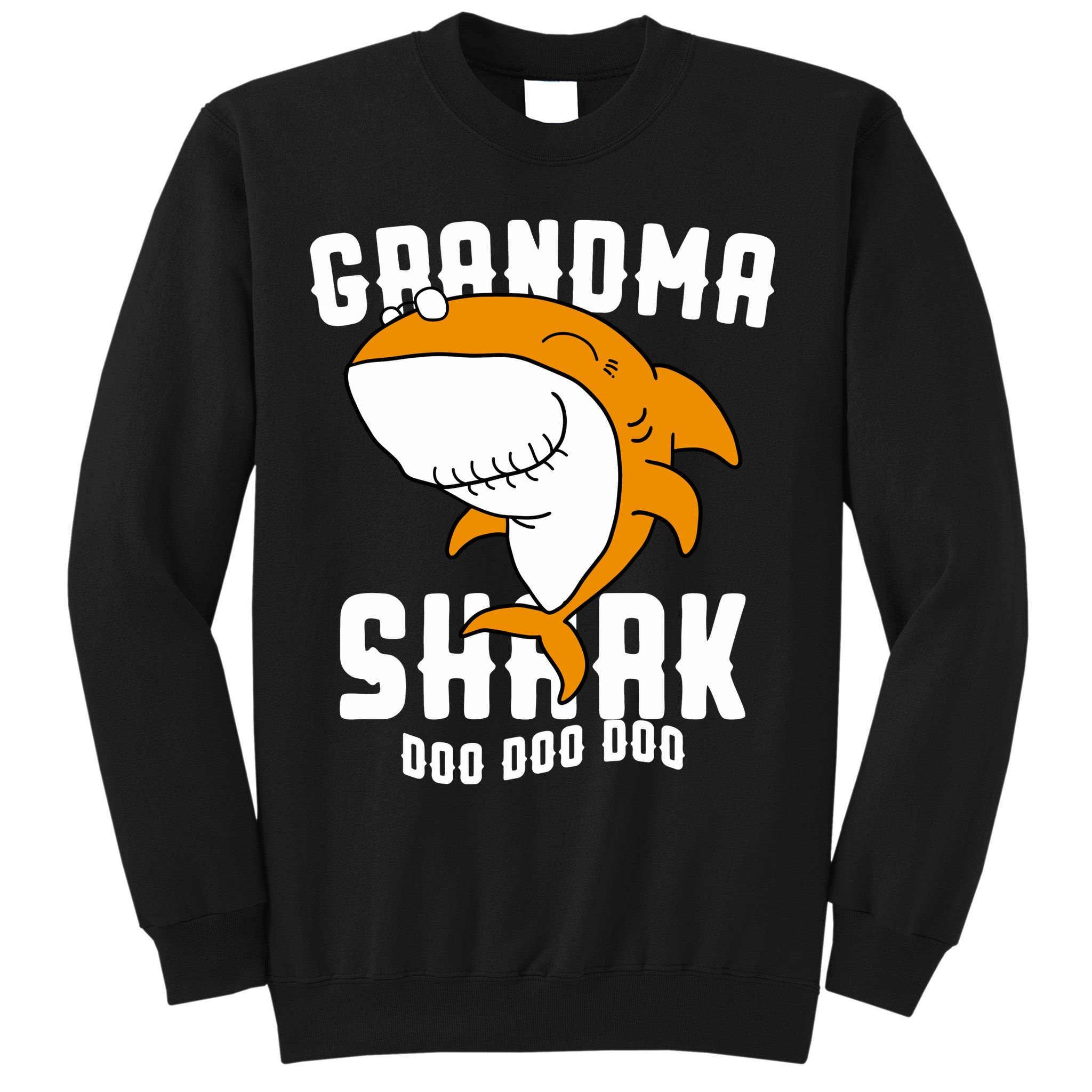 Grandma Shark Mommy Birthday Halloween Christmas Sweatshirt