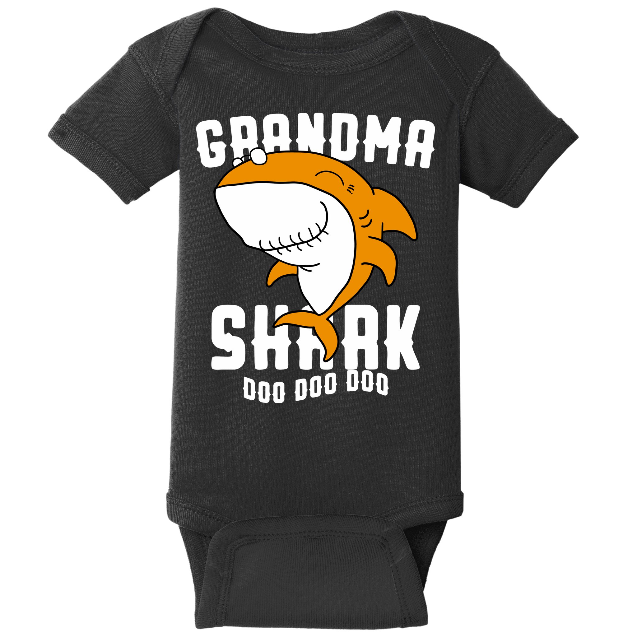 Grandma Shark Mommy Birthday Halloween Christmas Baby Bodysuit