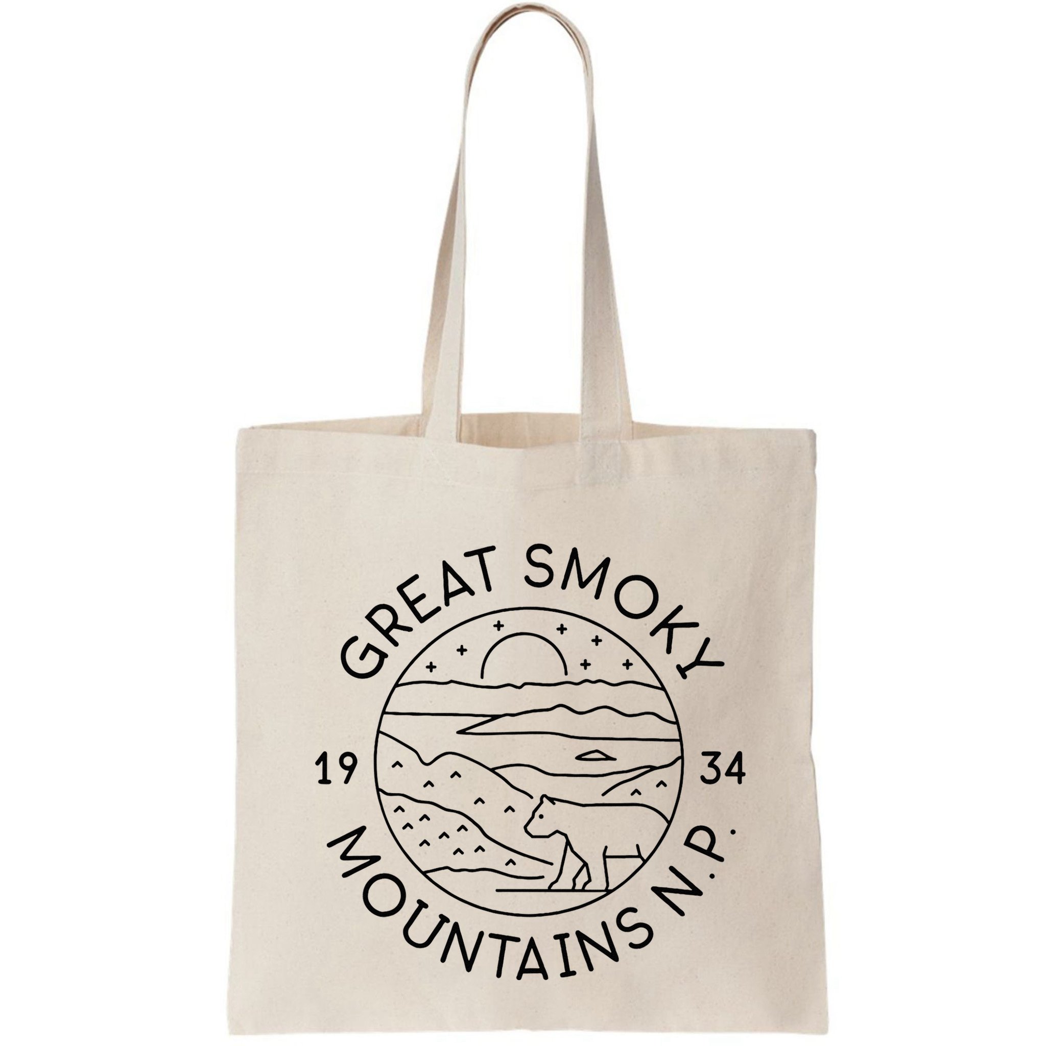 Great Smokey Mountains National Park 1934 Tennessee NC Bag