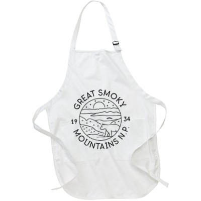 Great Smokey Mountains National Park 1934 Tennessee NC Apron