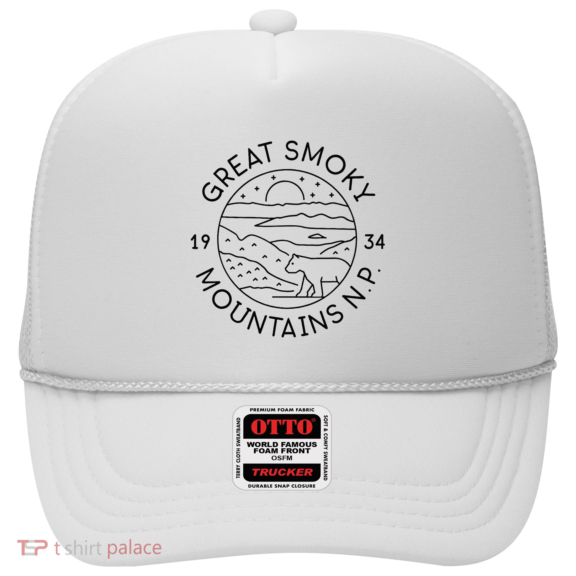 Great Smokey Mountains National Park 1934 Tennessee NC Trucker Hat
