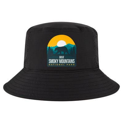 Great Smoky Mountains National Park Bear Hiking Souvenir Gift Cool Comfort Performance Bucket Hat