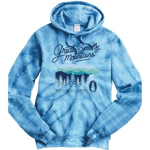 Great Smoky Mountains National Park Tie Dye Hoodie