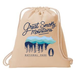 Great Smoky Mountains National Park Drawstring Bag