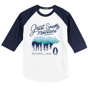 Great Smoky Mountains National Park Baseball Sleeve Shirt