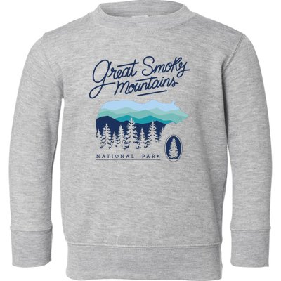 Great Smoky Mountains National Park Toddler Sweatshirt