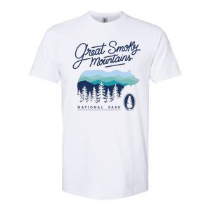 Great Smoky Mountains National Park Softstyle CVC T-Shirt