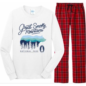 Great Smoky Mountains National Park Long Sleeve Pajama Set