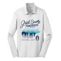 Great Smoky Mountains National Park Silk Touch Performance Long Sleeve Polo