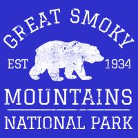 Great Smoky Mountains National Park Tennessee Bear Hiking Gift Tall T-Shirt