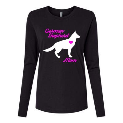 Ger Shepherd Mom Gift Ger Shepherd Dog Cute Gift Womens Cotton Relaxed Long Sleeve T-Shirt