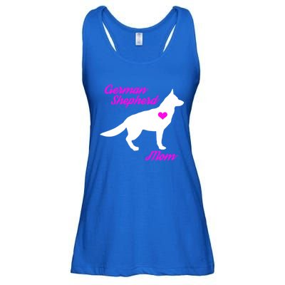 Ger Shepherd Mom Gift Ger Shepherd Dog Cute Gift Ladies Essential Flowy Tank