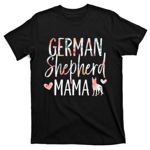 German Shepherd Mama Dog Lover for Mom Owner T-Shirt