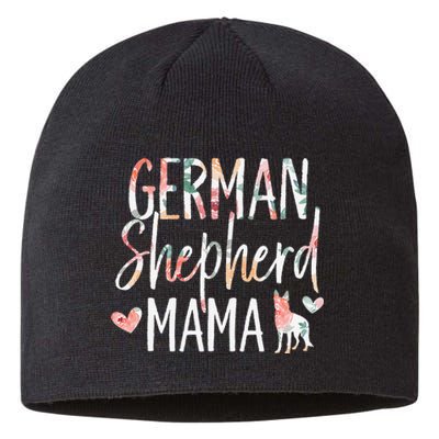 German Shepherd Mama Dog Lover for Mom Owner Sustainable Beanie