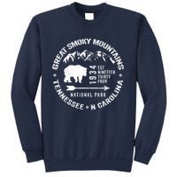 Great Smoky Mountains National Park NC TN Grunge Art Novelty Sweatshirt