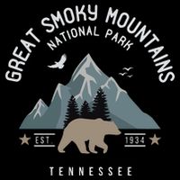 Great Smoky Mountains National Park Tennessee Camping Cooling Performance Crew T-Shirt