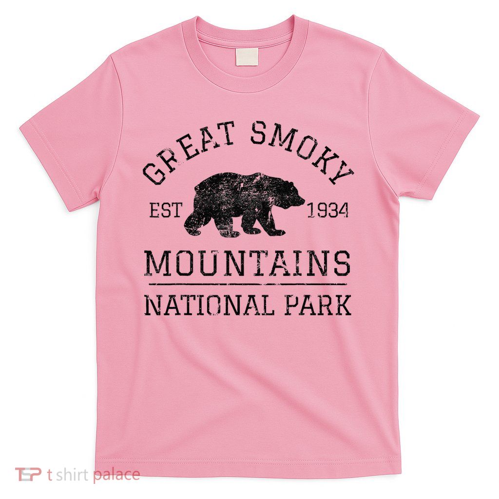 Great Smoky Mountains National Park Tennessee Bear T-Shirt