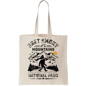 Great Smoky Mountains National Park Sunset Bigfoot Sasquatch Tote Bag