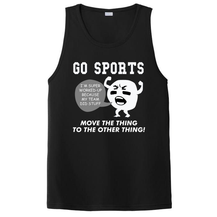 GO SPORTS Move The Thing To The Other Thing PosiCharge Competitor Tank