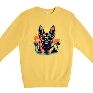 German Shepherd Men Women Kids Premium Crewneck Sweatshirt