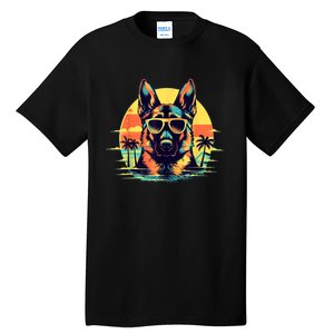 German Shepherd Men Women Kids Tall T-Shirt