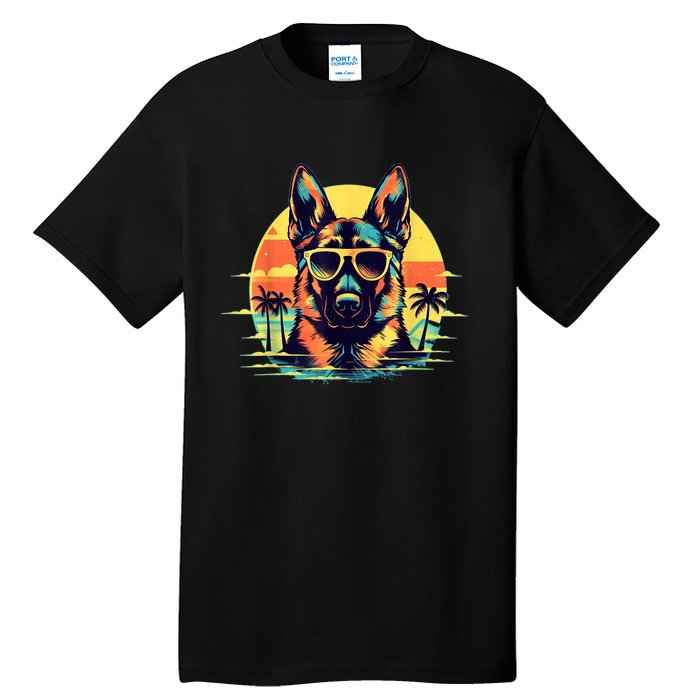 German Shepherd Men Women Kids Tall T-Shirt